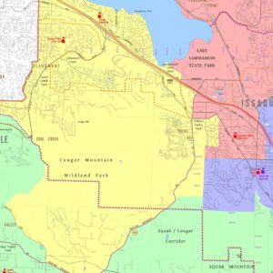 Issaquah School District Director Boundaries Detail Issaquah School District Director Boundaries Detail