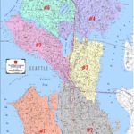 Voting Districts Map, Seattle