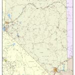 Kroll Map Company's Nevada State ZIP Code Map
