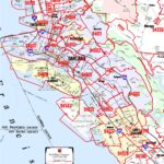 Kroll Map Company's Oakland California Arterial ZIP Code (ZCTA) Map