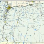 Kroll Map Company's Oregon State Map