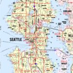 Kroll Map Company's Arterial ZIP Code (ZCTA) Map of Seattle, Washington